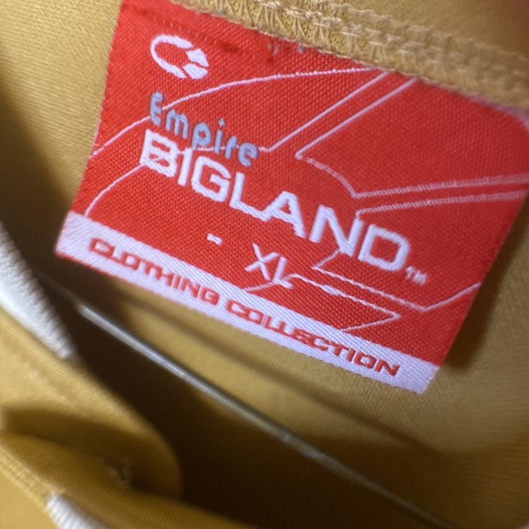 XL Empire Classic tan jersey with embroidered lettering. - Picture 7 of 7
